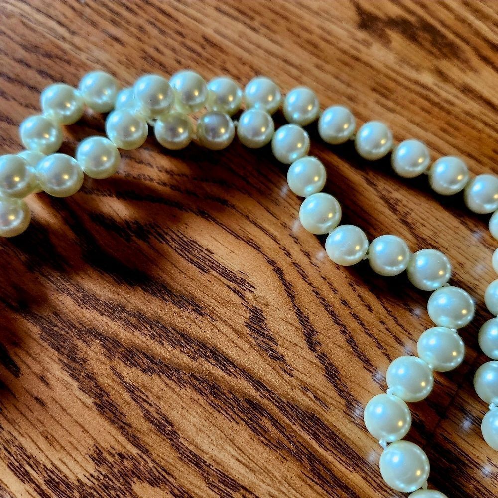 PEARL Rope Necklace, 10mm - Picture 4 of 10